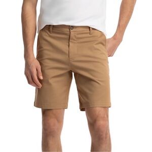 U.S. Polo Assn. Men's Brown Flat Front Shorts